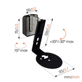 Wall bracket for Era 100